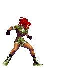 Leona Orochi animação III